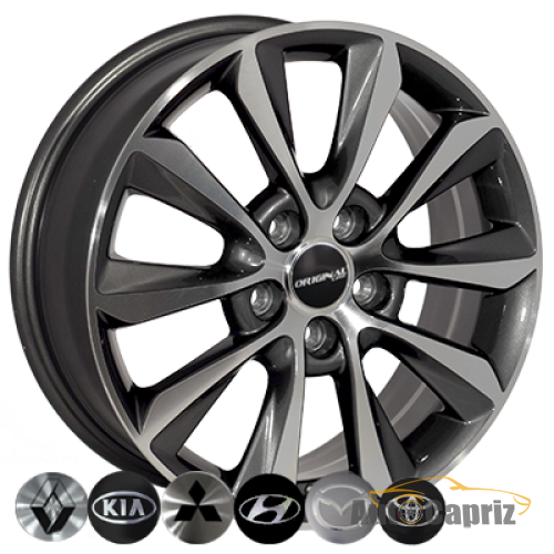 Диски Replica Mitsubishi TL0176 GMF R17 W6.5 PCD5x114.3 ET46 DIA67.1   